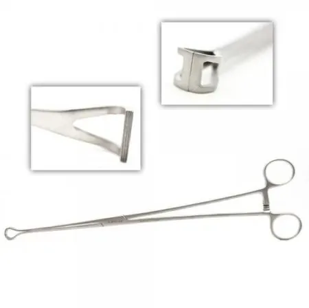 Ring handle with tips that are atraumatic