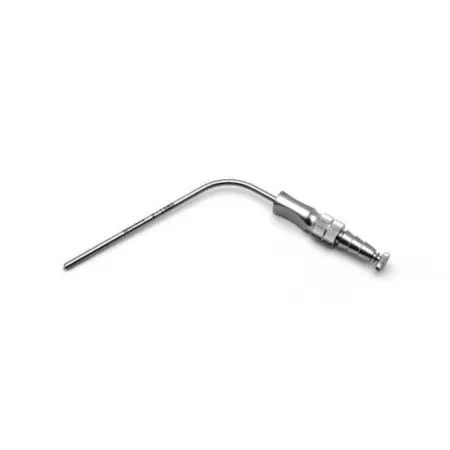 Cannulated with one tip larger to connect tubing
